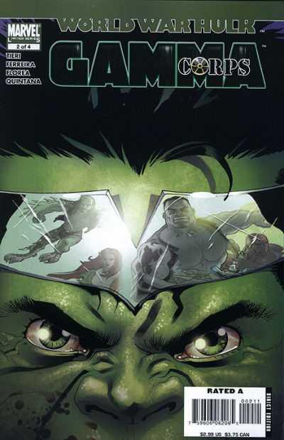 World War Hulk: Gamma Corps #2, NM- (Stock photo)