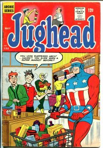 Jughead #132 1966-Archie-only series superhero cover-Shield-Black Hood-Fly-VG+