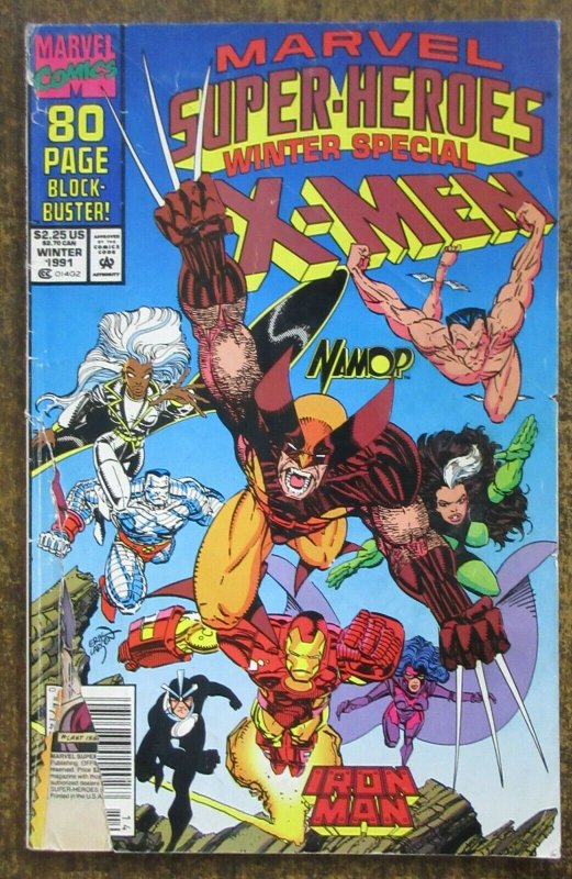 MARVEL SUPER-HEROES (Marvel, 1/1992) FAIR First Squirrel Girl! X-Men, Namor