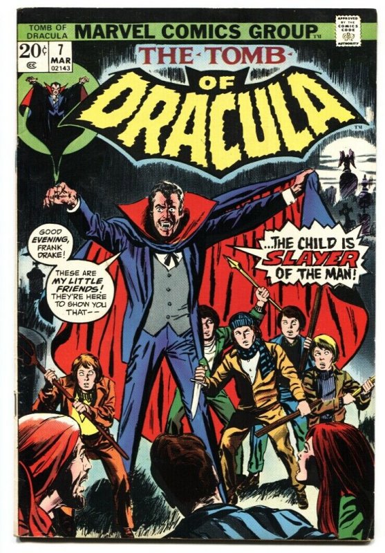 Tomb of Dracula #7 1st QUINCY HARKER-Marvel comic book