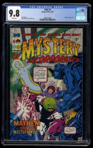 1963 #1 CGC NM/M 9.8 White Pages Alan Moore!