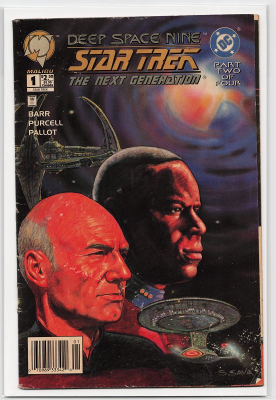 Star Trek: Deep Space Nine/The Next Generation #1 (1994) Star Trek: The Next ...