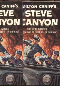 STEVE CANYON #939--DELL FOUR COLOR---THIS COPY WAS PRINTED WITH TWO COVERS-1958