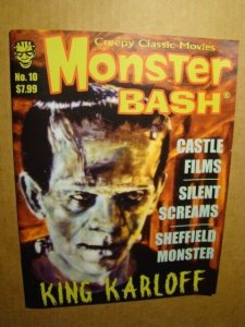 MONSTER BASH 10 *NM+ 9.6* BORIS KARLOFF CASTLE FILMS SCREAM FAMOUS MONTERS