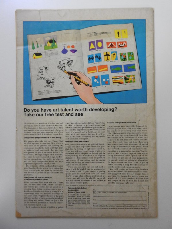 Captain America #121 VG- Condition! 1 in tear back cover