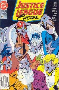 Justice League Europe   #26, NM- (Stock photo)