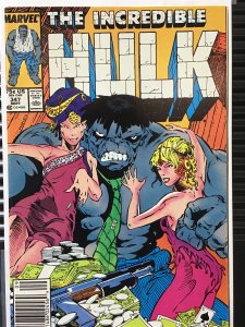 The Incredible Hulk #347 Newsstand Edition (1988)