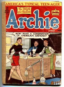 Archie #31 -1948-MLJ-Betty-Veronica-spicy cover-Golden-Age