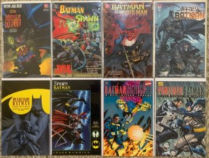 BATMAN CROSSOVER OGN LOT OF 16: SPAWN, DREDD, SPIDEY, DRACULA, GRENDEL, PUNISHER