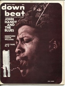 Down Beat 5/4/1967-John Handy & The Blues-Cootie Willamson-pix-music history-...