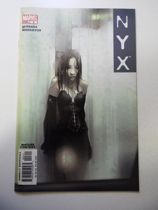 NYX #3 (2004) 1st App of X-23! VF Condition