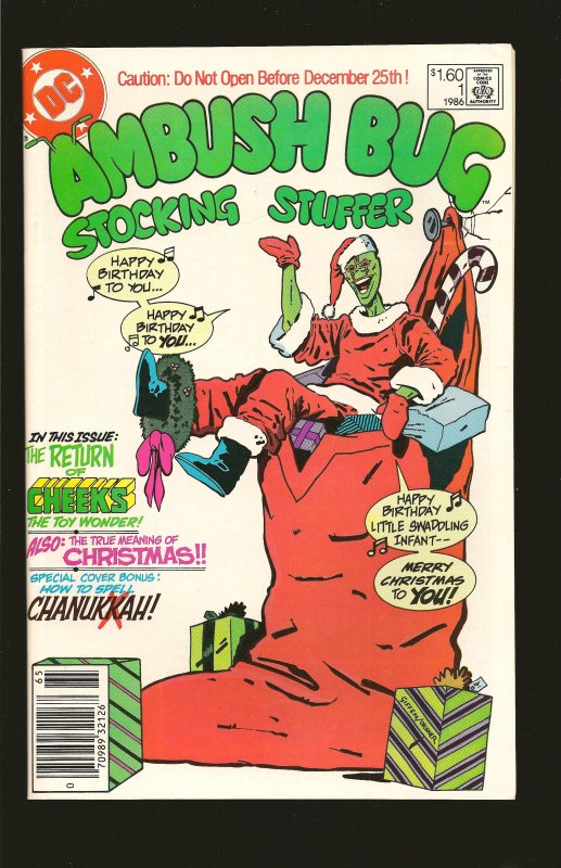 DC Comics Ambush Bug: Stocking Stuffer #1 (1986)