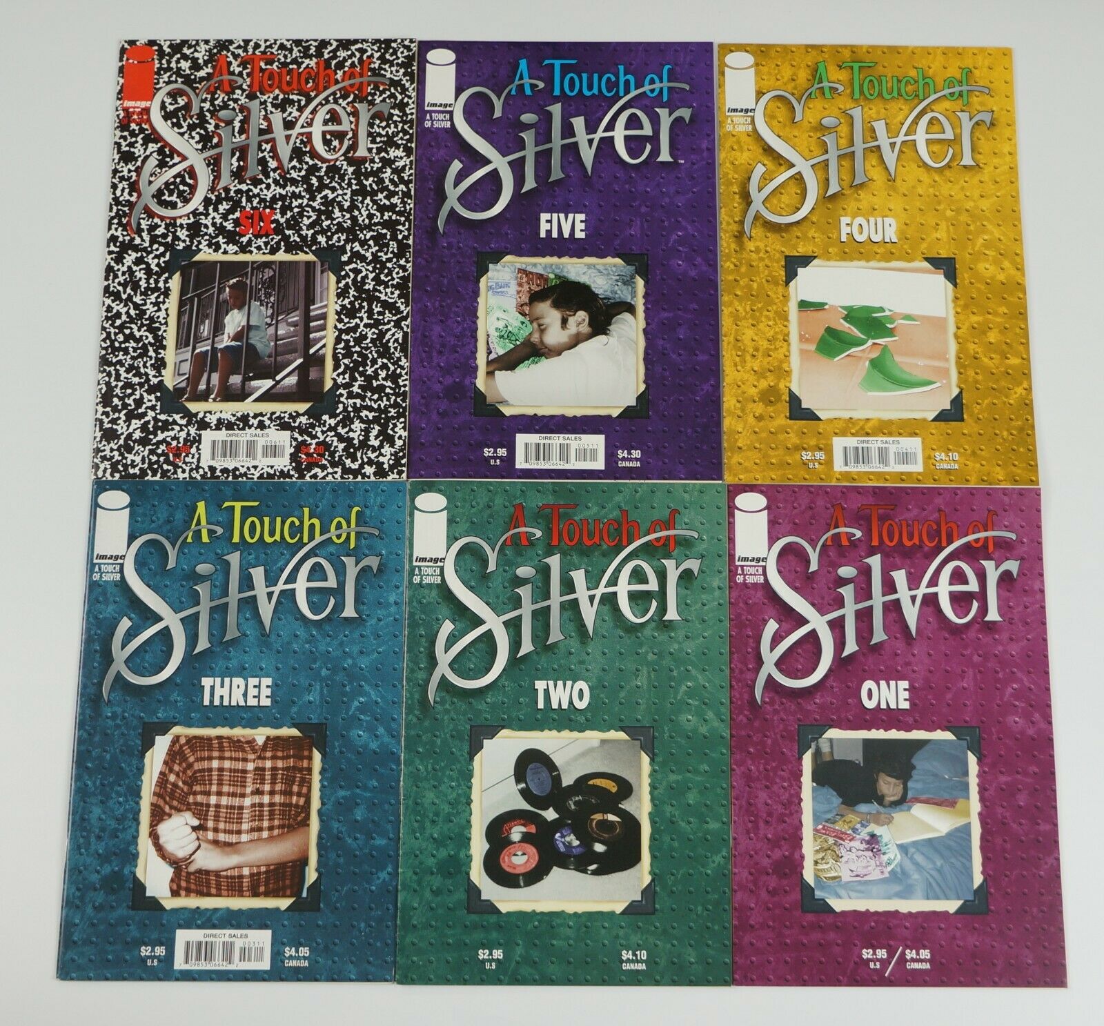 A Touch Of Silver 1 6 Vf Nm Complete Series Jim Valentino Bio Comics Set Lot Hipcomic