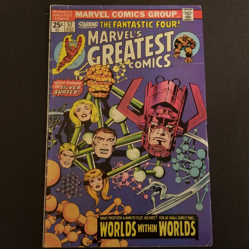 Marvel's Greatest Comics-Starring THE FANTASTIC FOUR!!