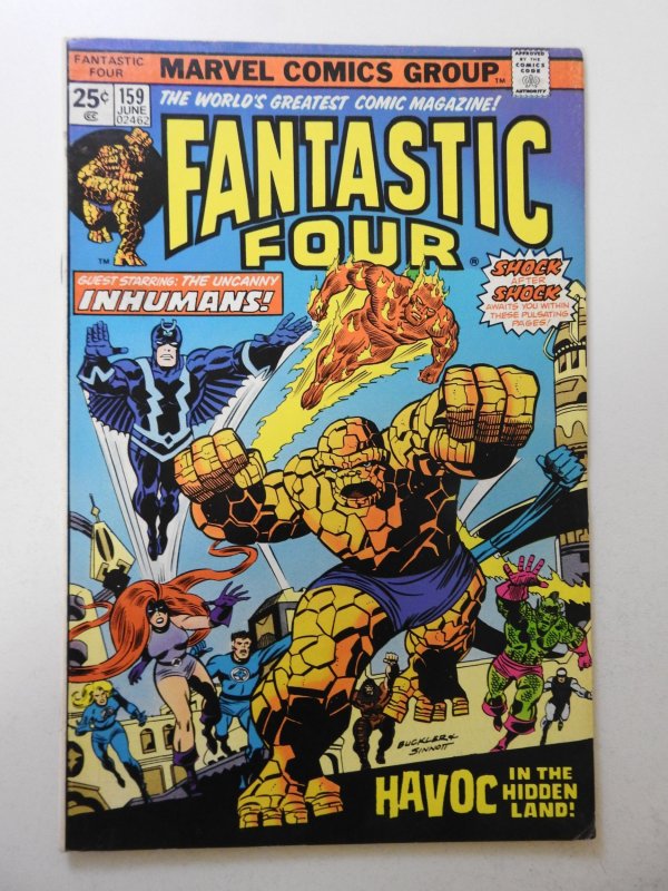 Fantastic Four #159 (1975) FN/VF Condition! MVS intact!