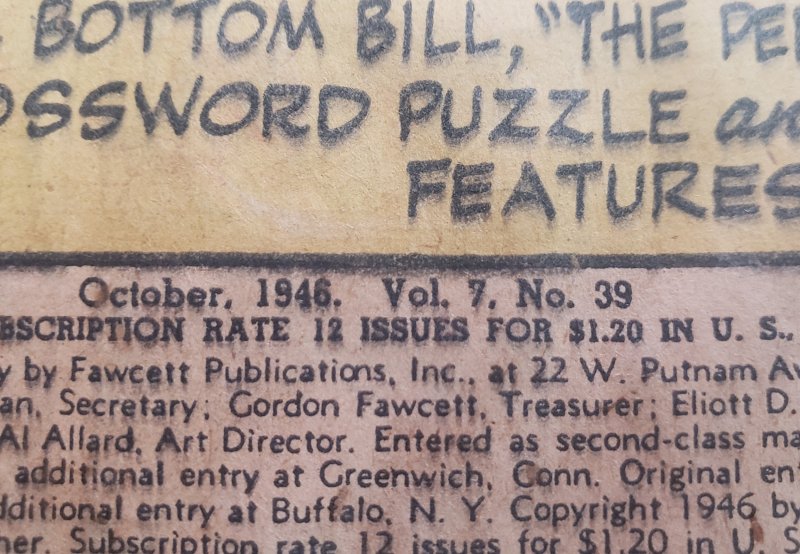 Don Winslow of the Navy 39 (1946) lower grade copy