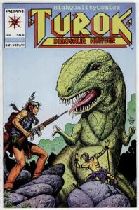 TUROK, DINOSAUR HUNTER 6 7 8, NM+, Valiant, T-Rex, Tim Truman, 1993, Dinosaurs