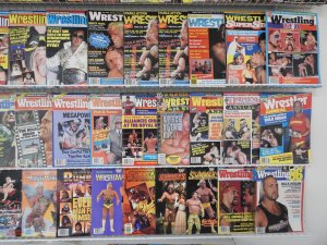 Huge Lot 100+ Vintage Wrestling Magazines W/ Flair, Rock, Hulk, Macho Man+ NICE!