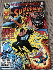 Action Comics #691 : DC 9/93 NM; Cyborg Superman, Reign storyline