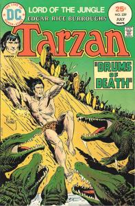 Tarzan (DC) #239 FN ; DC | Joe Kubert Alligator Cover