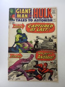 Tales to Astonish #61 (1964) VG condition see descripton