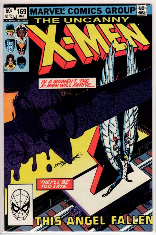 The Uncanny X-Men #169 Direct Edition (1983) 9.2 NM-