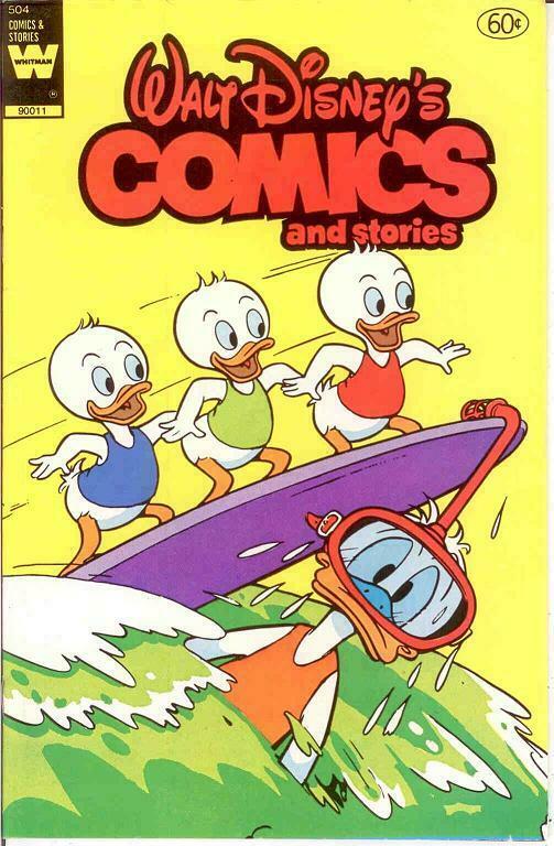 WALT DISNEYS COMICS & STORIES 504 VF-NM  1982 COMICS BOOK