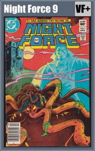 Night Force 9 (1983) VF+ Bronze Age DC Comics