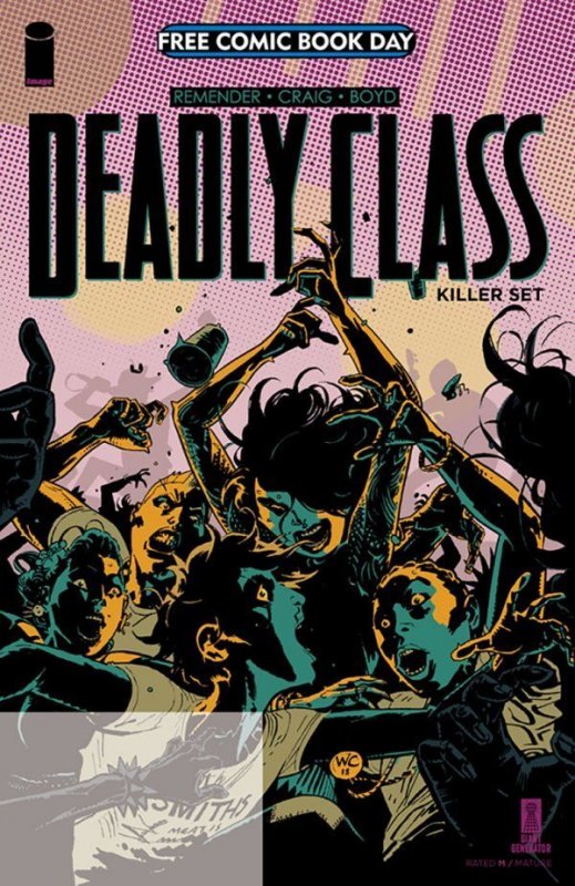DEADLY CLASS: KILLER SET (2019) WES CRAIG | FREE COMIC BOOK DAY