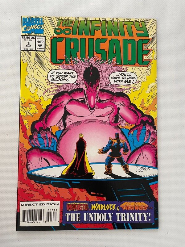 Infinity Crusade Complete Marvel Comics Series # 1 2 3 4 5 6 NM Thanos 8 J250