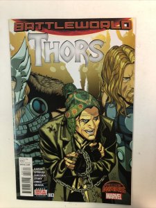 Secret Wars Battleworld Thors (2015) Complete Set # 1-4 (VF/NM) Marvel Comics