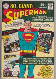 Superman #183 Jan-66 FN+ PRICE DROP! $58.00 80 pg Giant Reprint 1st Mxyzptlk Wow