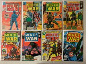 Men of War comics lot #1-25 13 diff avg 5.0 (1977-80)