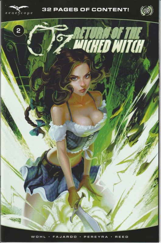 Oz Return of the Wicked Witch #2 Cover C Zenescope GFT Comic Lomov 