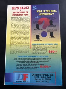 Wizard Magazine Superman Tribute Edition #1 in NM + condition; No Card.