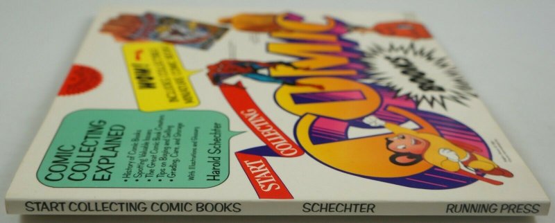 Start Collecting Comic Books by Harold Schechter 1990 Running Press 1st print 