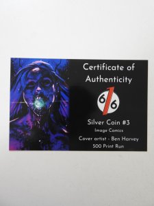 The Silver Coin #3 Variant NM- Condition! COA!