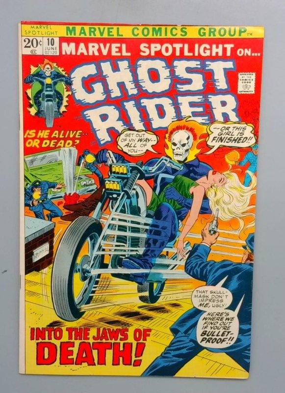 Marvel Spotlight #10 VF 1st Appearance of Witch Woman Marvel 1973