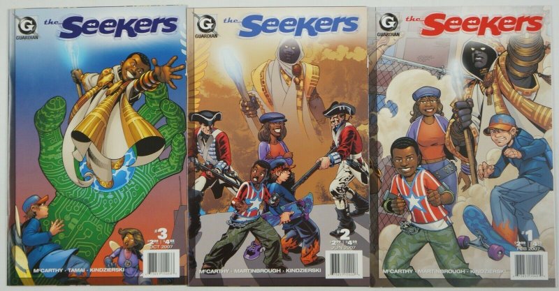 Seekers #1-3 VF/NM complete series - afrocentric christian hero urban ministries 