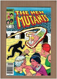 New Mutants #9 Newsstand Marvel Comics 1983 1st Selene app. Claremont VF 8.0