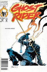 Ghost Rider (Vol. 2) #21 (Newsstand) FN ; Marvel | Howard Mackie