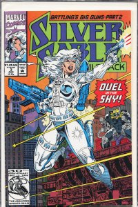 Silver Sable and the Wild Pack #3 Direct Edition (1992) Silver Sable