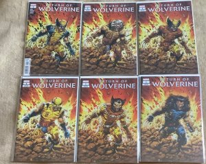 Return Of Wolverine #1 (Six Copies) NM