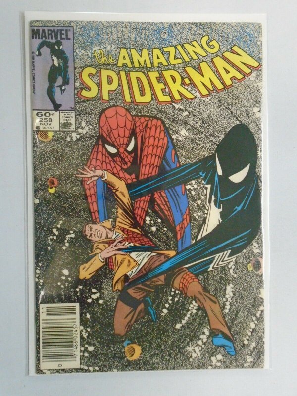 Amazing Spider-Man #258 News Stand edition 5.0 VG FN (1984 1st Series)