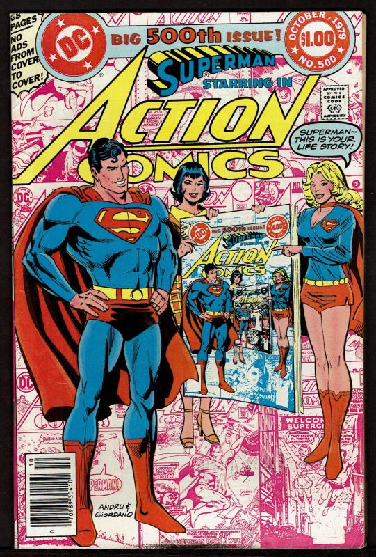 Action Comics #500 (Oct 1979, DC) 6.5 FN+