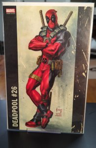 Deadpool #26 Incentive Joe Jusko Corner Box Variant (2017)
