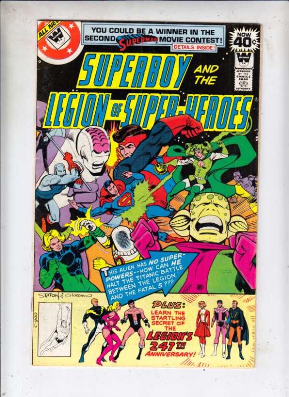 Superboy Whitman Variant #247 (Jan-79) NM- High-Grade Superboy, Legion of Sup...