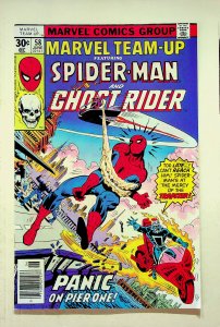 Marvel Team-Up #58 Spider-Man & Ghost Rider (Jun 1977, Marvel) - VF/NM