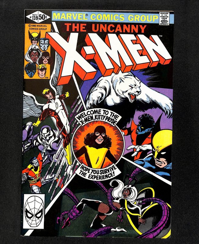 X-Men #139 Wolverine Kitty Pryde Joins Alpha Flight!