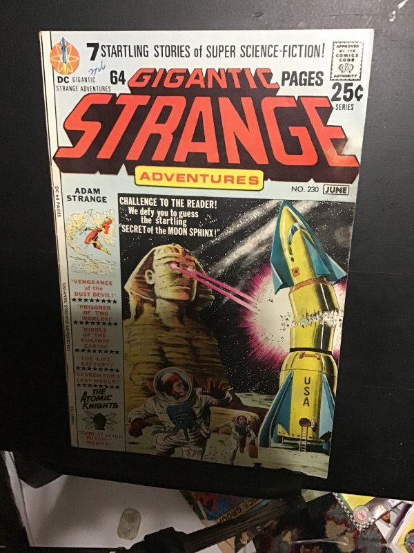 Strange Adventures #230  (1971) High-grade Adam Strange, Atomic Knights VF/NM